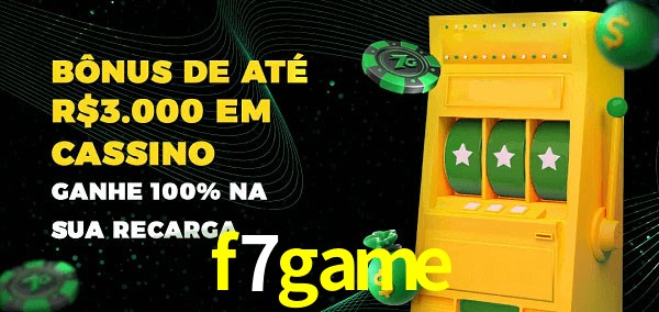 f7game melhor bônus de depósito