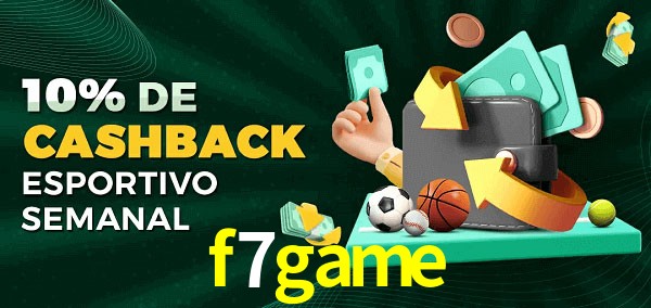 10% de bônus de cashback na f7game