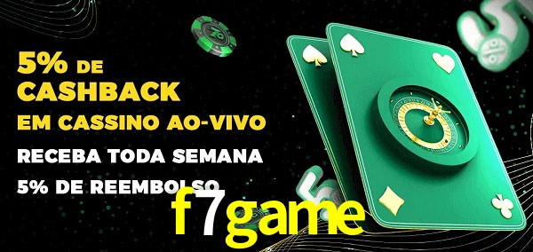 Promoções do cassino ao Vivo f7game